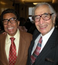 With Dr. Billy Taylor at The Kennedy Awards, December 2009 